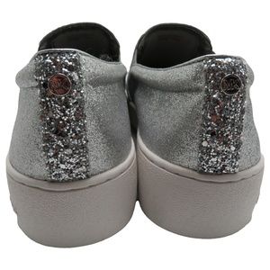 michael kors tia glitter platform sneakers